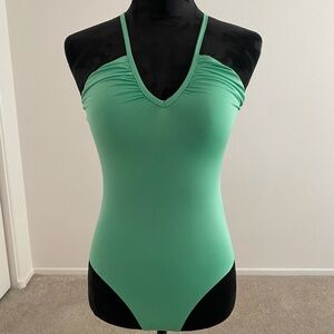 Green One-Piece Bodysuit